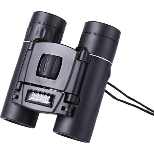 100x22 HD Binoculars 3000M Mini Telescope For Hunting Sports Outdoor Camping Travel