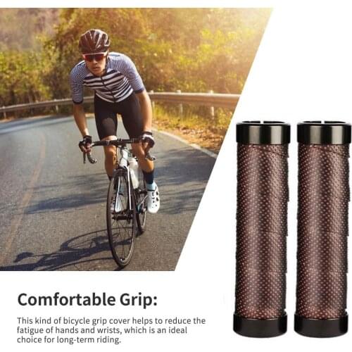 2PCS/1Pair Non-slip Shock Absorption EVA Bicycle Handle Grip Cover Anti-Skid Lock Bike Handlebar Cover Bicycle Accessories