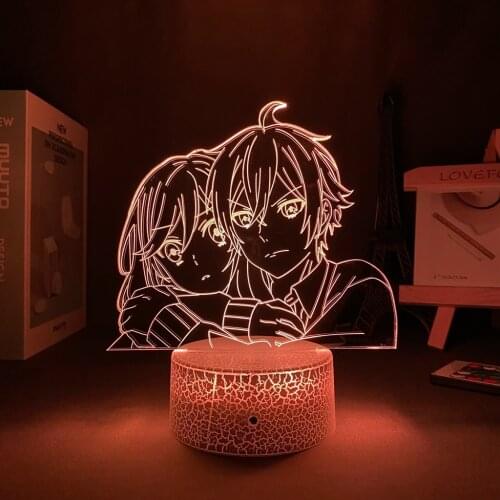 3D Lamp Anime Hori San To Miyamura Kun for Bedroom Decor Night Light Kids Brithday Gift Manga Horimiya Acrylic LED Lamp
