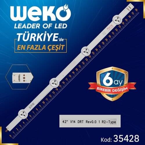 42 V14 DRT REV0.0 1 R2-TYPE - 6916L-1458B - 38 CM 4 LED- (WK-1006)