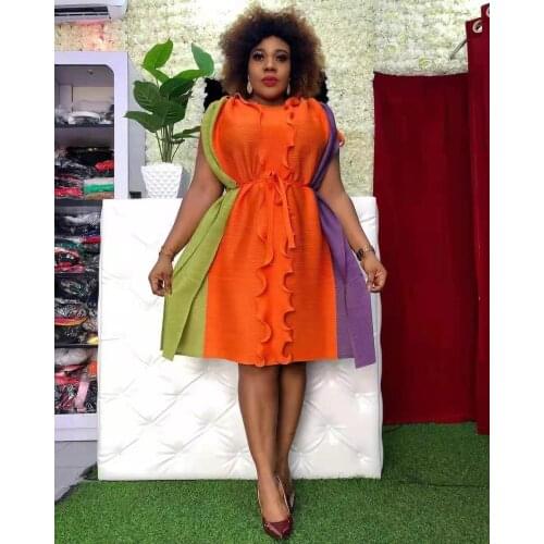 African Maxi Dresses for Women 2021 New Autumn Summer Elegent Style African Women V-neck Plus Size Long Dress African Dress