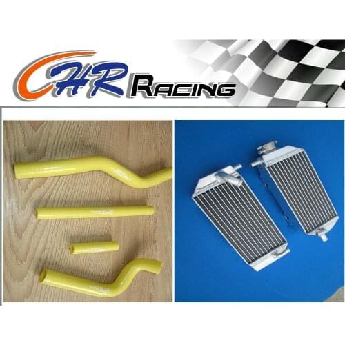 Aluminum radiator & silicone hose FOR Suzuki RM125 RM 125 2001-2008 01 02 03 04