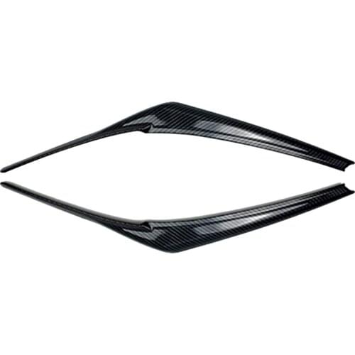 Car Headlights Eyebrows Eyelids Stickers Trim Cover Accessories Car Styling for Toyota Camry 2018