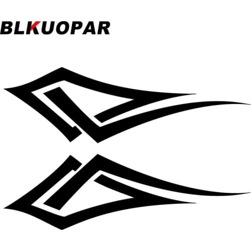 BLKUOPAR for Tribal Flame Car Stickers Fashionable Occlusion Scratch Decals Sunscreen Windshield Surfboard Decor Car Styling