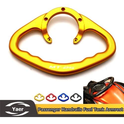 For YAMAHA MT-25 MT25 MT 25 2015 2016 2017 2018 2019 2020 CNC Motorcycle Passenger Handle Gas Fuel Tank Armrest Handgrips