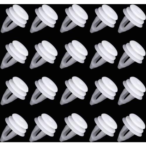 New 20Pcs Door Trim Panel Retainer Clips White For BMW 3 5 7 E36 E34 E32 E39 M5