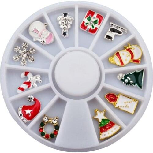 Electroplate Metal Sequins Turntable Craft Decoration FlatBack Cabochon Embellishments For Scrapbooking Accessories Nail Art DIY