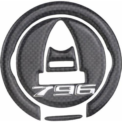 KODASKIN Motorcycle 3D Real Carbon Gas Cap Decal for Ducati Monster 796
