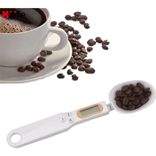 Mini Kitchen Scales LCD Display Digital 500g/0.1g Electronic Digital Spoon Scale Kitchen Measuring Spoon Baking Supplies