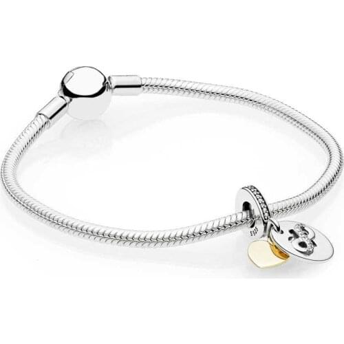 NEW 100% 925 Sterling Silver Eternal Heart Bracelet Gift Set fit DIY Original charm Bracelets jewelry A set of prices