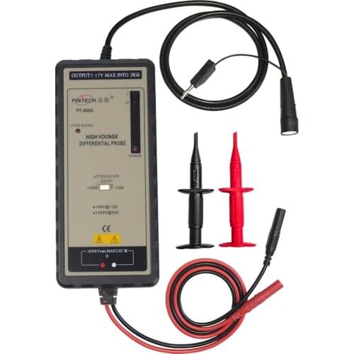 PT-8002(25MHz,1400Vp-p)free delivery voltage test oscilloscope differential probe in stocks