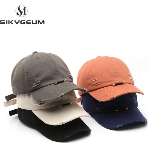 SIKYGEUM Snapback Hat Baseball Cap Embroidery Cotton Hat Letter Embroidery Baseball Cap Leisure Sports Sun Shading Fashion