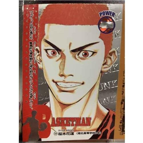 Slam Dunk Sakuragi Hanamichi Laser Bronzing Toys Hobbies Hobby Collectibles Game Collection Anime Cards