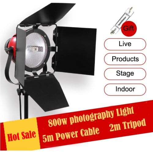 800w Dimmable Photography Light with 200cm light stand Camera Video Light Tripod for Youtube Shoot Live Photo Studio Kit New