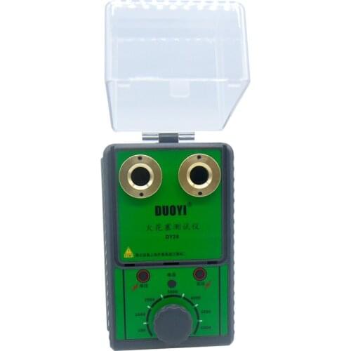 Spark Plug Flashover Tester One More Flashover Gauge Double Hole Spark Plug Ignition Tester Spark Plug Detector