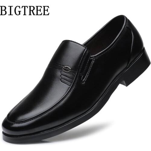 Dad Shoes Loafers Mens Business Shoes Leather Luxury Dress Shoes Men Formal Zapatos De Hombre Casual De Vestir Chaussure Homme