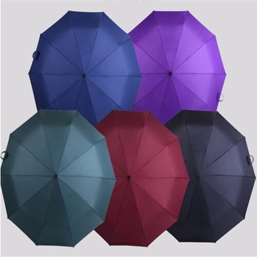 Windproof rainproof umbrella sunshade mens and womens umbrellas high density attack cloth rain gear
