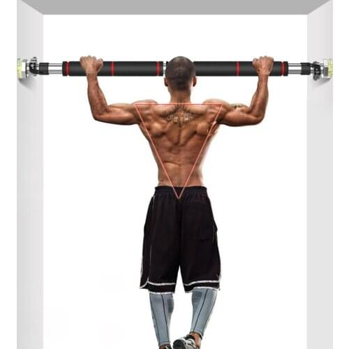 Door way horizontal bar pull-up exercise equipment Fitness