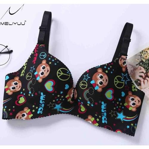 Womens Push Up Bras For Ladies Thick Padded Seamless Bra Sexy Lingerie Wireless Bralette Sexy Brassiere Underwear