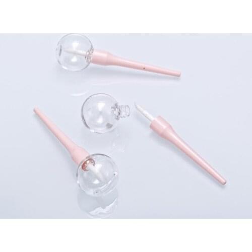 1pcs DIY Empty Lip Gloss Tube Containers Makeup Tool Cosmetic Lollipop Transparent Lip Balm Refillable Sample Bottle