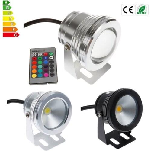 1Pcs LED Underwater Light High quality 10W DC12V Warm White/Cold White LED Outdoor light