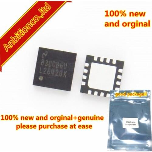 10pcs 100% new and orginal LM26420XSQ/NOPB L26420X WQFN-16 Dual 2-A Automotive-Qualified, High-Efficiency Synchronous in stock