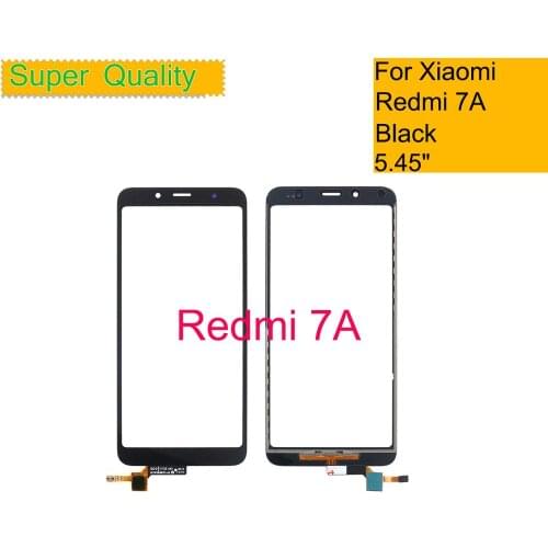 10Pcs/lot For Xiaomi Redmi 7A Touch Screen Digitizer For Redmi 7A Touch Panel Sensor LCD Front Outer Glass Lens Replacement