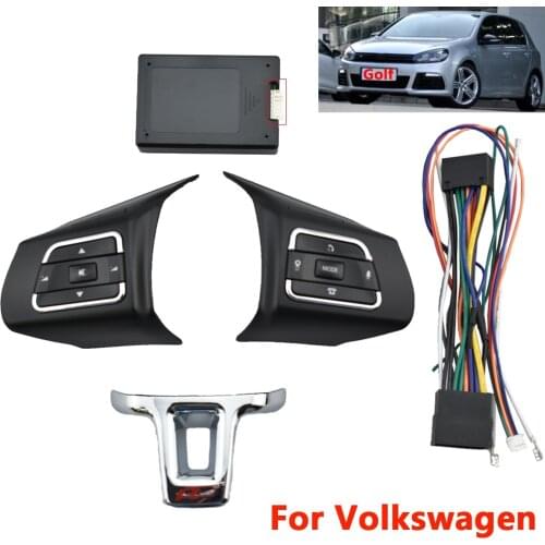 Car Accessories Button Switches Steering Wheel Button Switch for VW Jetta/ Passat /Golf/Polo/Santana/ Lavida/Lamando/Touran/Bora