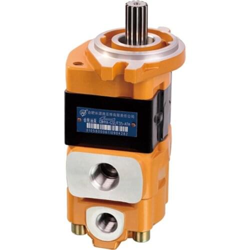 CBHY Two Stage Pump Pump for Forklift CBHYC-G36/F3.5~CBHYC-G25/F4.5 High Pressure Forklift Pump Hydraulic Double Gear Pump