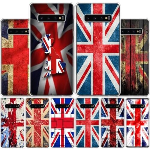 Flag United Kingdom London Cover Phone Case For Samsung Galaxy S10 S20 Ultra Note 10 9 8 S9 S8 Plus Pro Lite S7 S6 J4 J6 J8 + Co