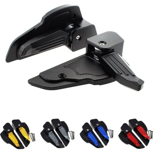 For Vespa Primavera Sprint 150 2013 - 2018 2019 2020 Rear Passenger Footpad Motorcycle Catapult Foot Steps Foldable Pedals Rests
