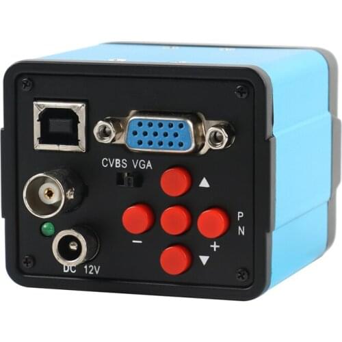 FHD 1080P 3 in 1 VGA USB BNC AV TV Industrial C mount Digital Electronic Video Microscope Camera For Lab Phone PCB SMD Repair