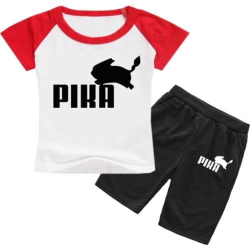 Baby Boys Clothes Sets Children Clothing Summer Short Sleeve Tracksuit for Boys Sport Suits Animal Costume for Kids Clothes