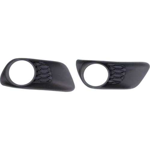 Car Front Bumper Fog Light Cover Fog Lamp Frame Trim for 2011-2021 Chrysler Pacifica 68100698AA 68100699AA