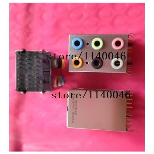 Motherboard Onboard Audio 7.1 channel audio interface card connector 6 audio jack hole