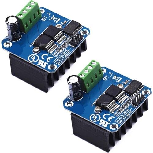 2pcs BTS7960 43A High Power Motor Driver Module/Smart Car Driver Module for Arduino Current Limit