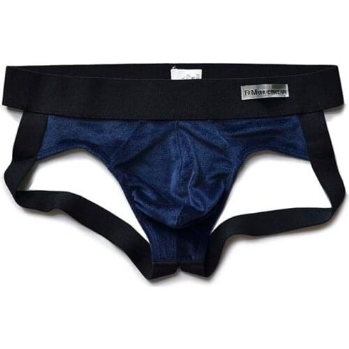 Mans underwear gay velvet mens thong low-rise underpants sexy lingerie sissy ropa interior hombre tanga hombre jockstrap