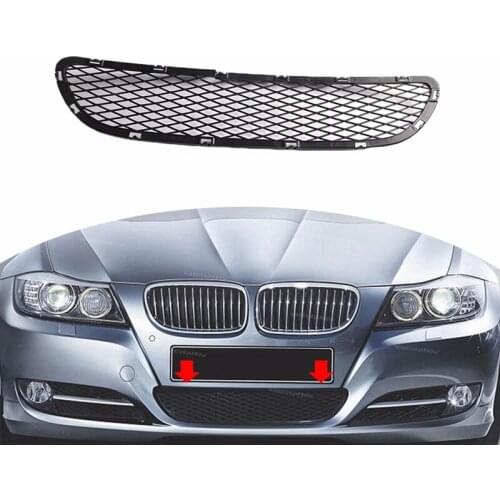 Lower Grille Decorative Covers for BMW 3 Series E90 E91 325I 328I XDrive 335I 335I XDrive 335D 2009-2012 Front Lower Bumper Gril