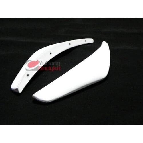 For 350z FRP Fiber Glass Front Bumper Canard Fiberglass Nismo Style Version 2 Racing Splitter Trim Z33 Body Kit Garnish