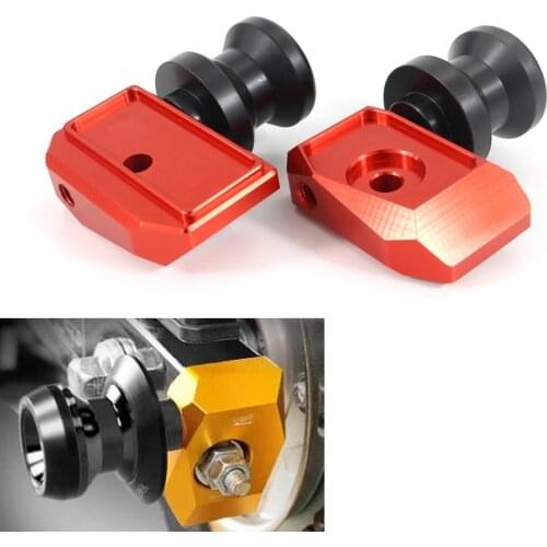 Fit For Honda GROM MSX125 MSX 125 2013 2014 2015 2016 2017 2018 2019 2020 Swingarm Spools Sliders Stand Bobbins Black Red 1 pair
