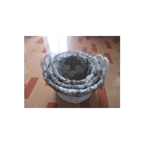 Prática Wicker Bread And Fruit Basket Large decorative baskets cestos decorativos декоративные корзины