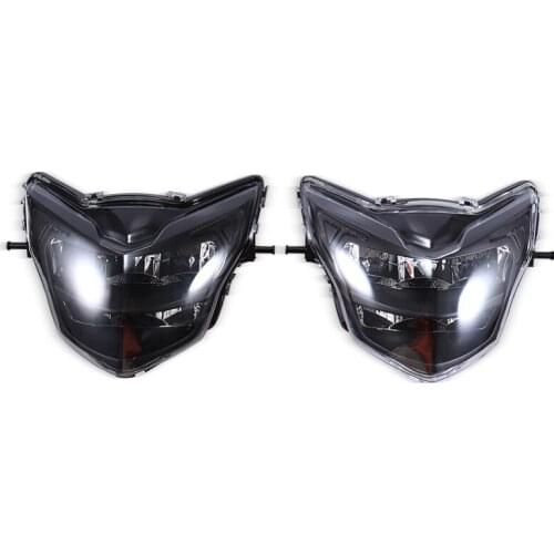 12v LED Motorcycle ABS Front Headlight High Low Beam Head Light Lamp For Yamaha LC135 V2-V6