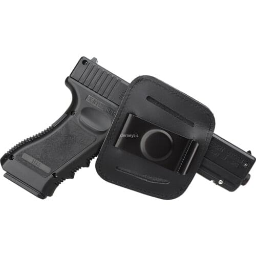 Tactical Belt Holsters Concealed Leather Hunting Waist Holster Shooting Gun Case for Glock 17 Ruger P95 SR9 Springfield XD 1911