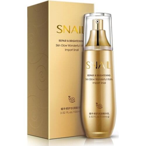 Cosmetics Snails Essences Moisturizing Skin Bottom Genuine Shrink Pores Makeup Snail Cream Face Cream Skin Care Reduce Scars