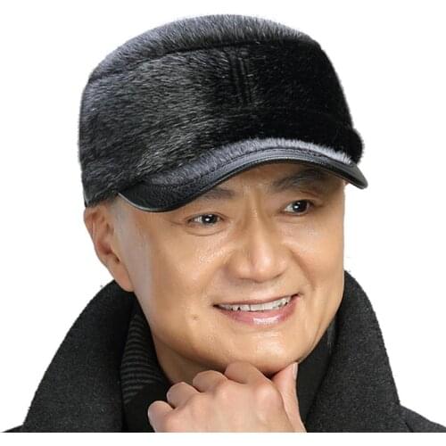 WDJWQYWZR Men's Fur Hats