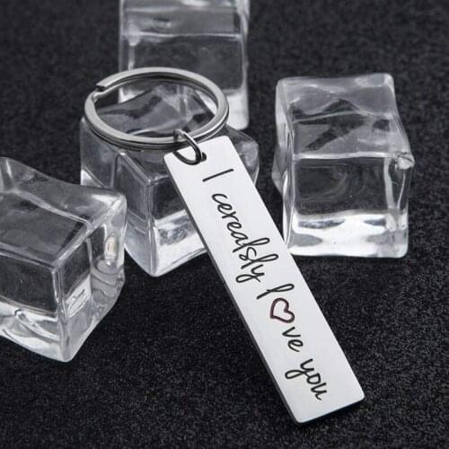 Funny Birthday Gift Keychain for Boyfriend Girlfriend from Husband Wife Wedding Anniversary Birthday Key Ring for Women Men