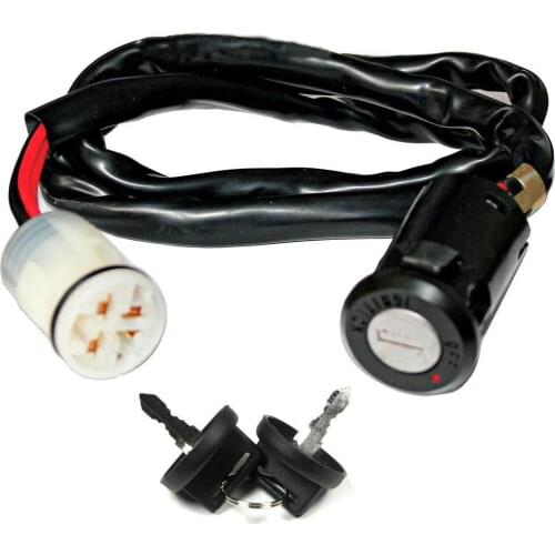 Motorbike Ignition Key Switch For Honda TRX350TM RANCHER S 2000 2001 2002 2003 2004 2005 2006 Moped Scooter cdi With Two Keys