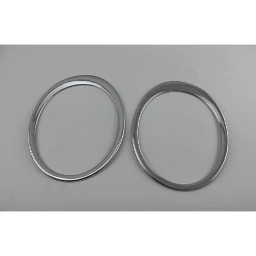 For SUBARU Outback 2015 2PCS ABS Chrome Car Front Headlight Fog Lamp Trim Car Styling Accessories