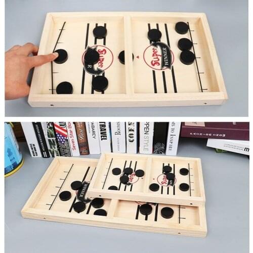 2021 Parent-child Interactive Chess Ejection Adult Childrens Chess Toy Leisure Ice Hockey Table Game Match Gift Party Favors