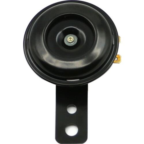 6V 105dB Waterproof Black Mount Siren Electric Horn DC for Vehicle Car Motor